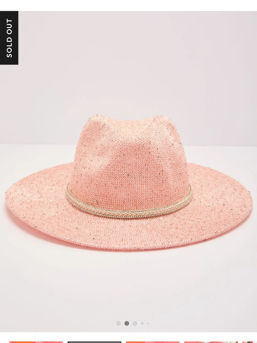 Vici Tropical Glow Embellished Western Cowboy Hat